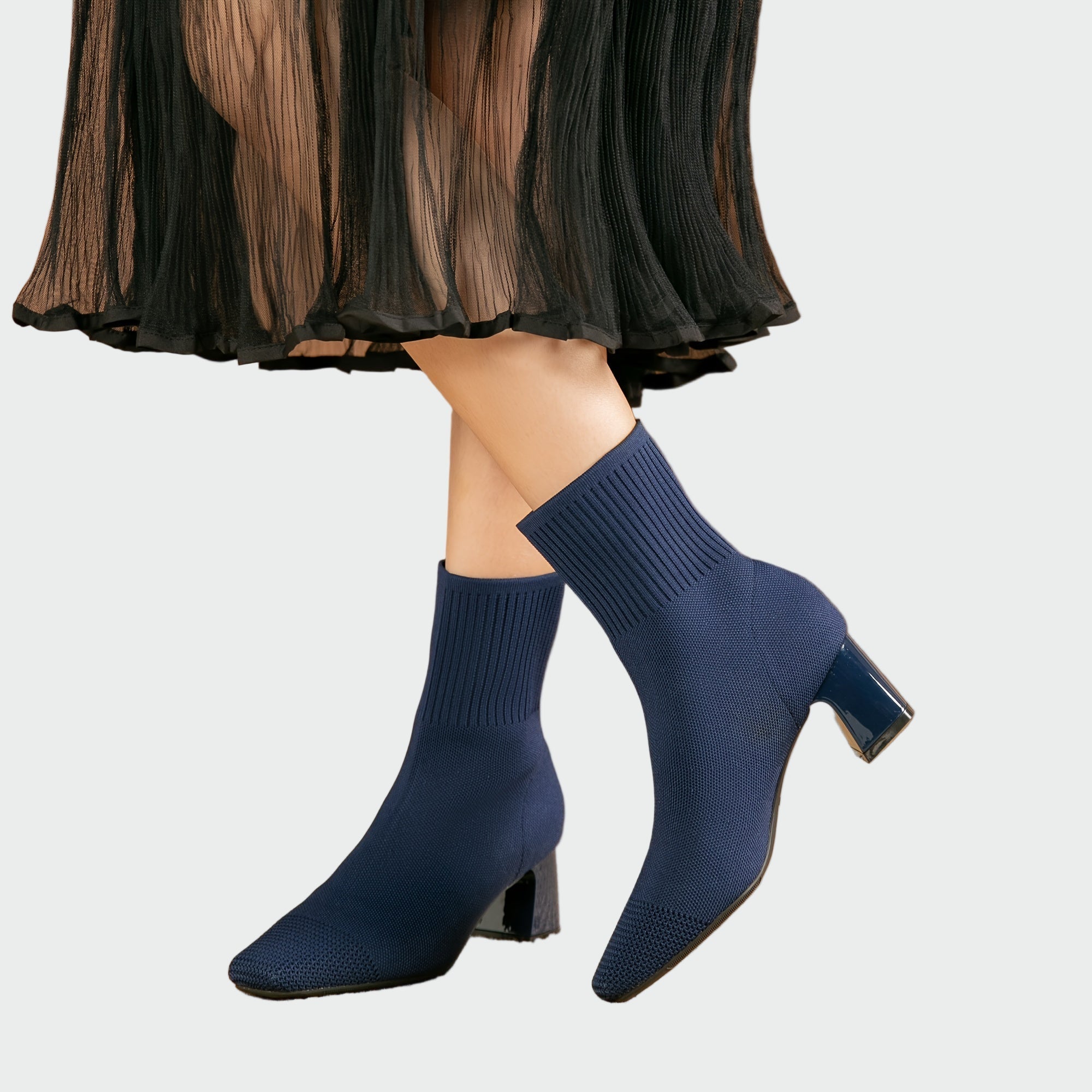 Natalie - Knitted Orthopedic Boots