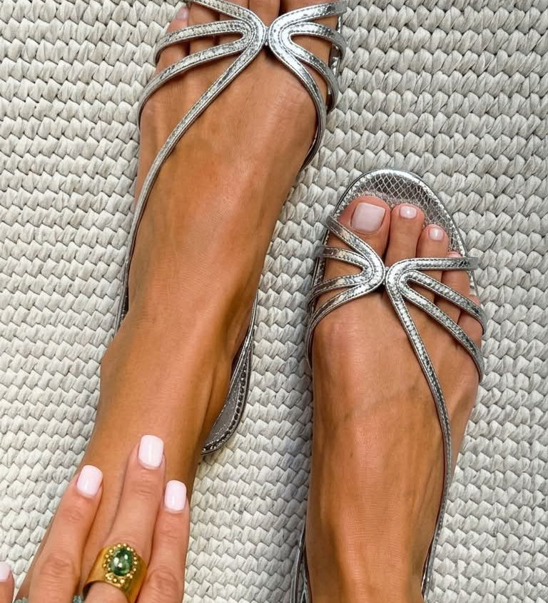 Rita | Golden Sandals Elegance of Summer