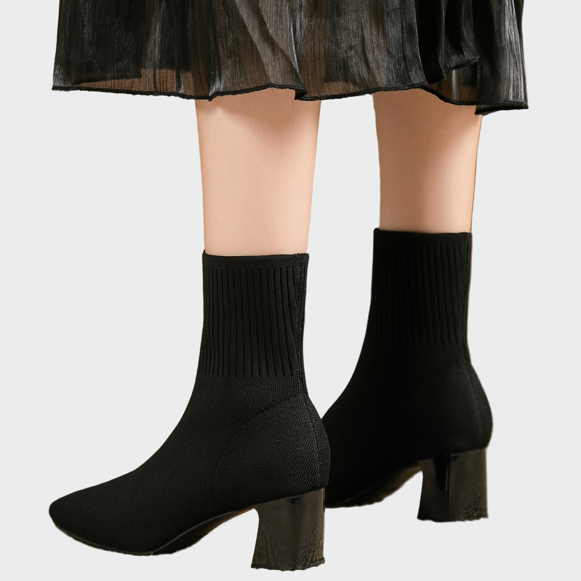 Natalie - Knitted Orthopedic Boots