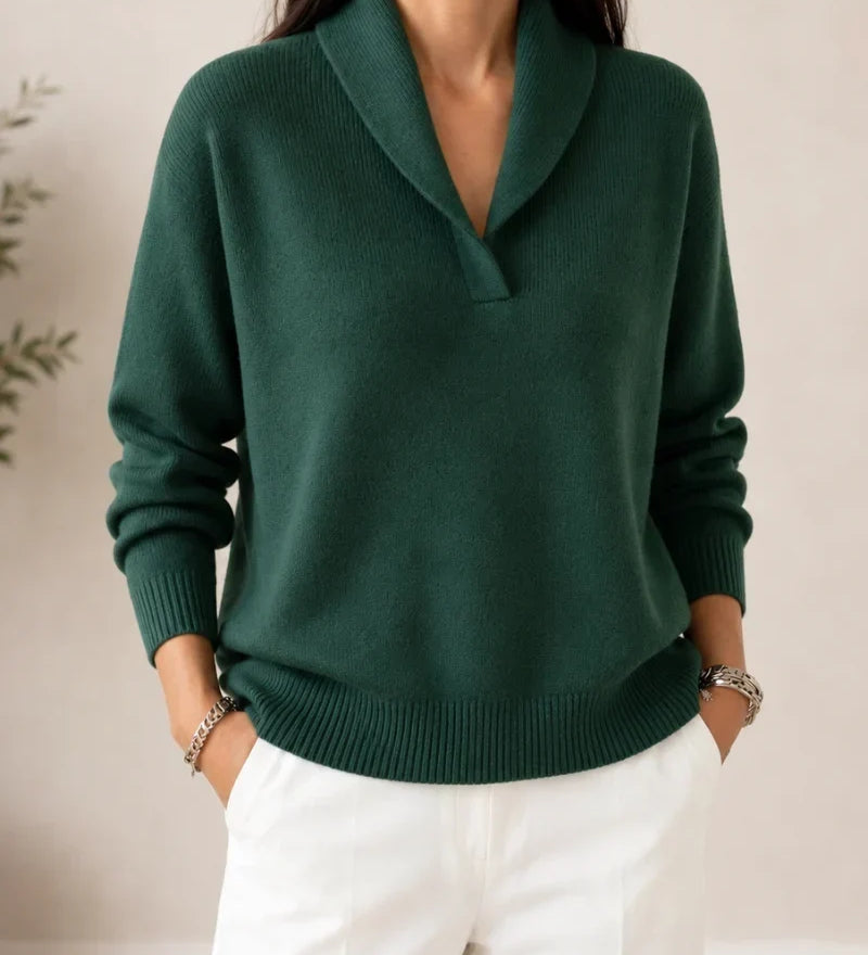 Soft V-Neck Jumper for Women