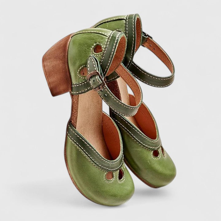 Klothilde - Sandals with Studs in Blue