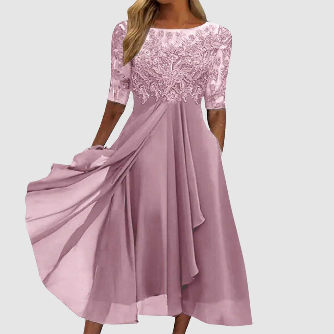 Leontýna - Elegant Lace Dress
