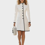 Ksenia – contrast midi dress
