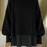 Layered-Look Jumper for Women