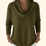 Cowl Neck Jumper for Women