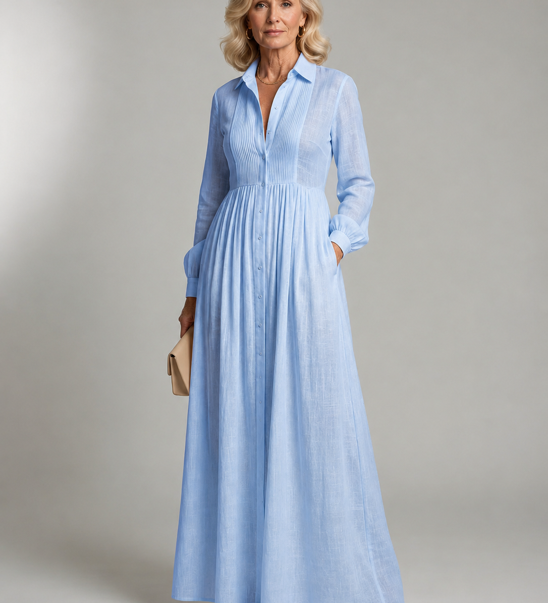 Lioren | Soft Flow Maxi Dress