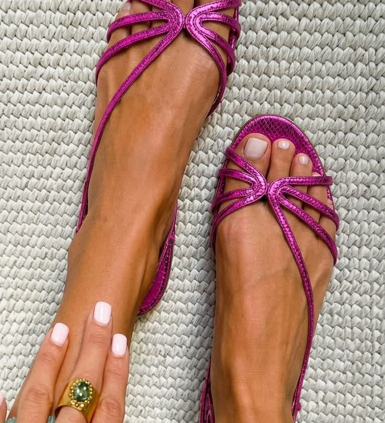 Rita | Golden Sandals Elegance of Summer