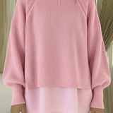 Layered-Look Jumper for Women