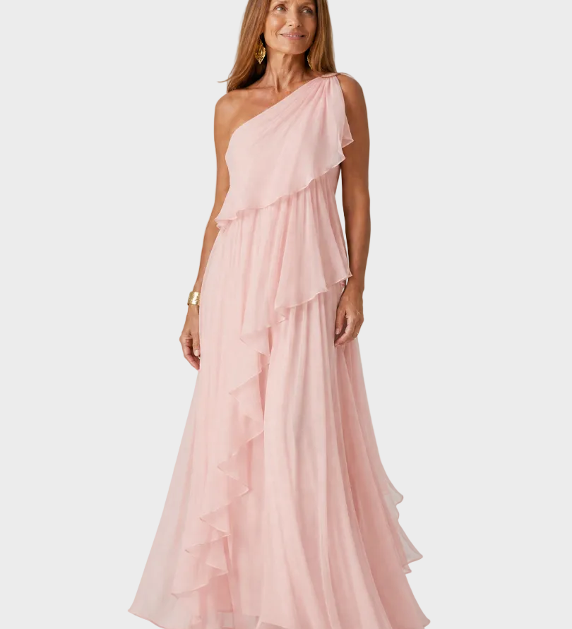 Talia - Maxi Dress with Cascading Ruffles
