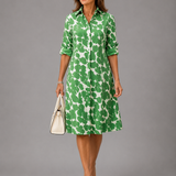 Avanique | Abstract Print Dress