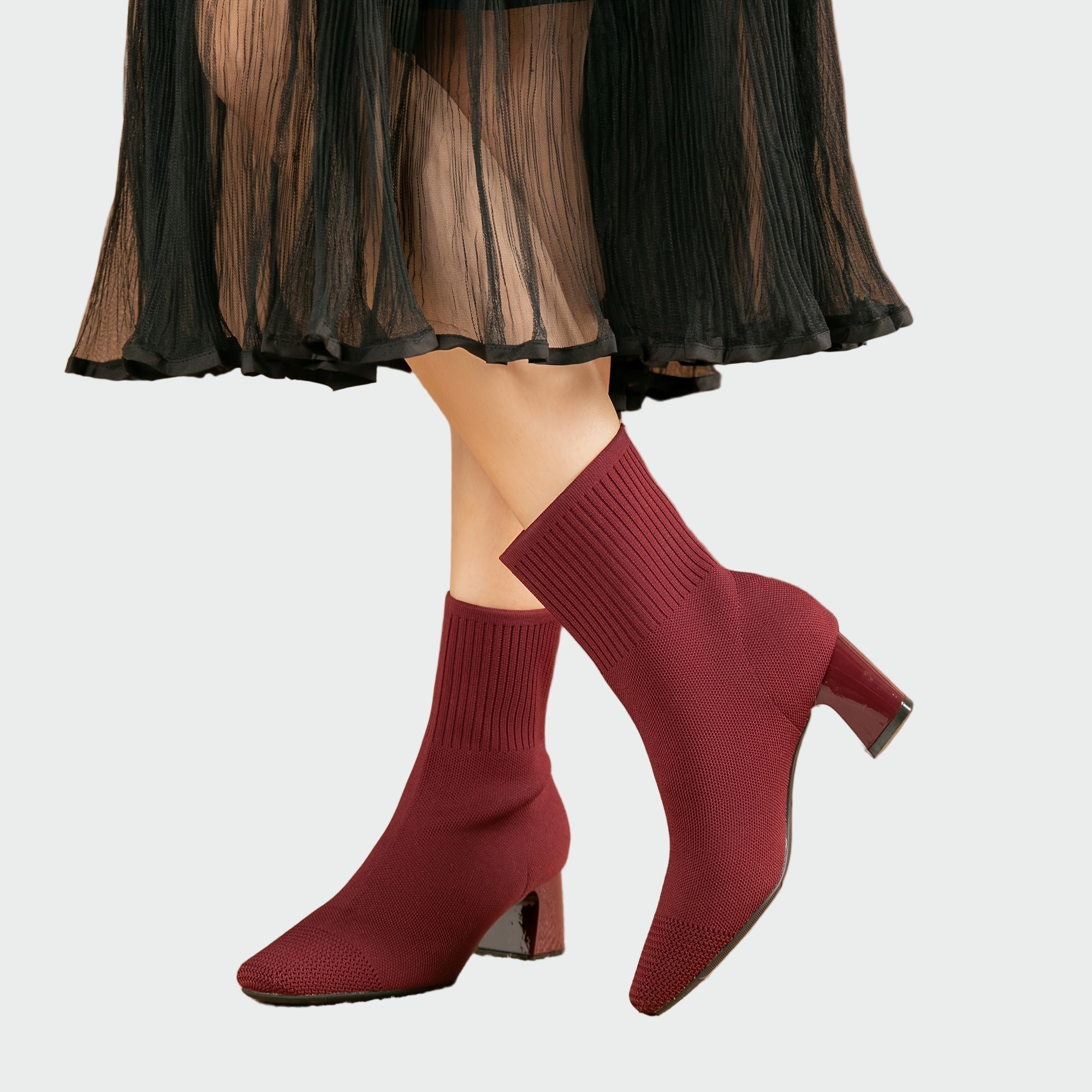 Natalie - Knitted Orthopedic Boots
