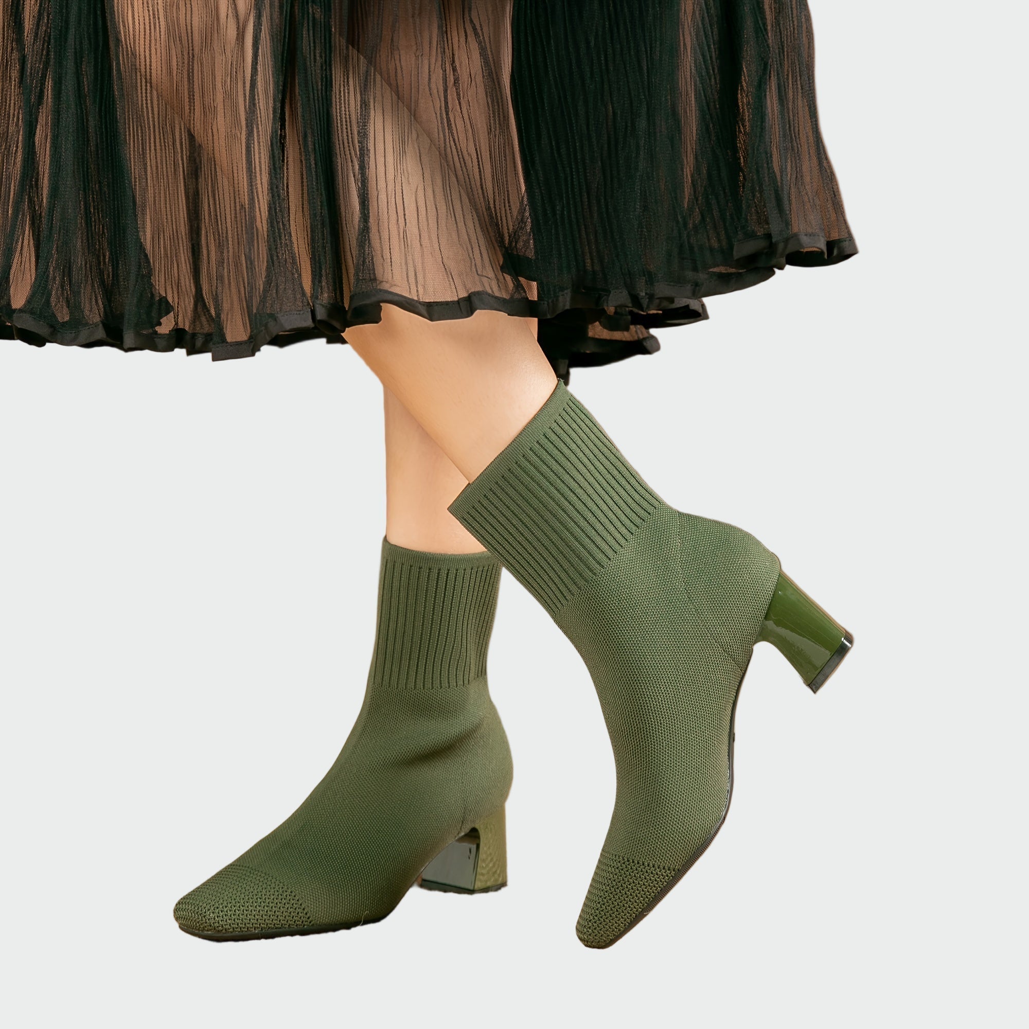 Natalie - Knitted Orthopedic Boots