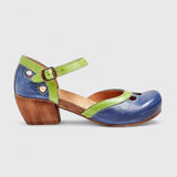 Klothilde - Sandals with Studs in Blue