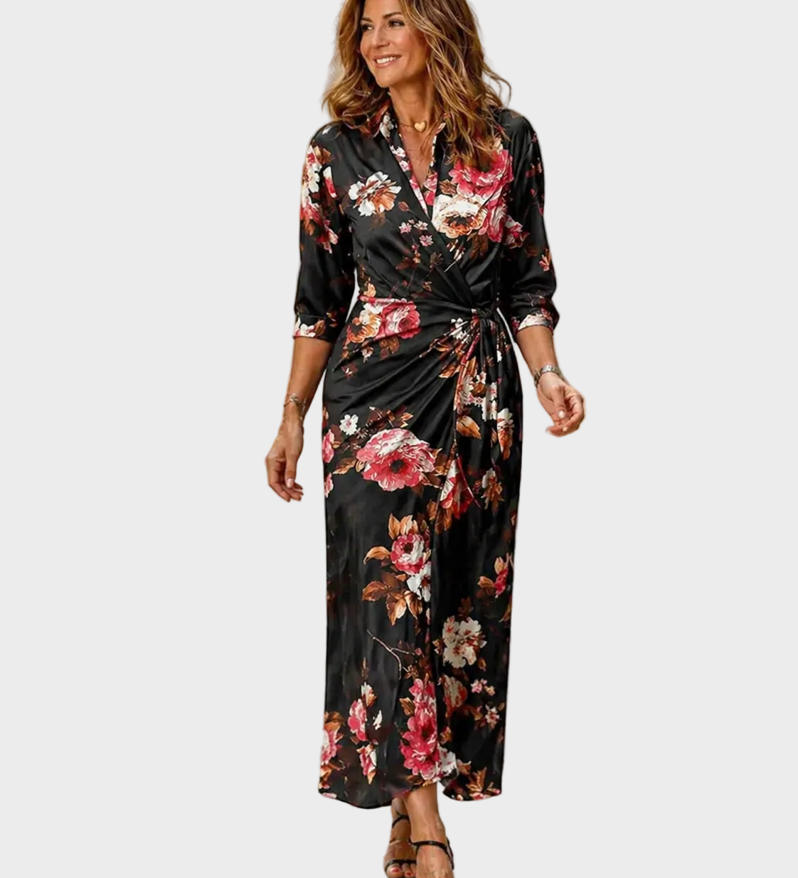 Lola - Maxi Print Dress