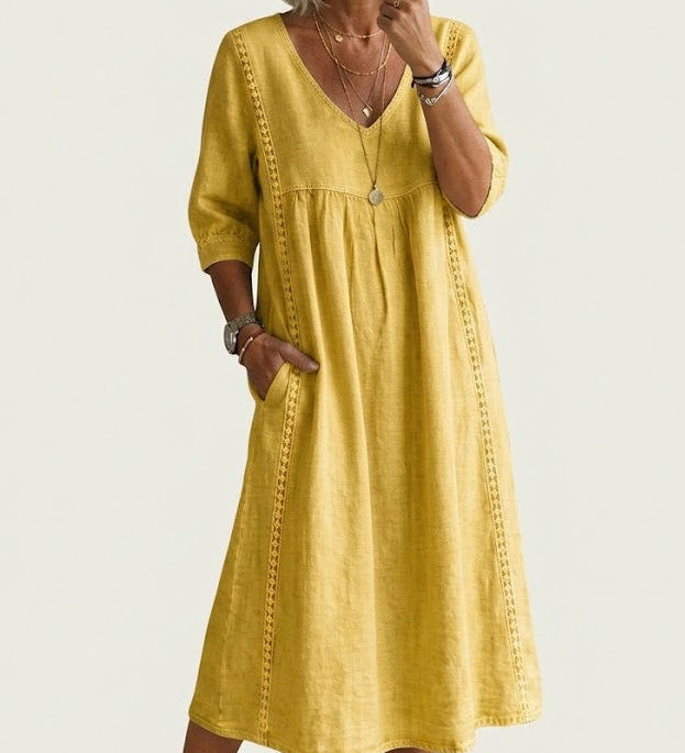 Juliette I Elegance A Line Maxi Dress