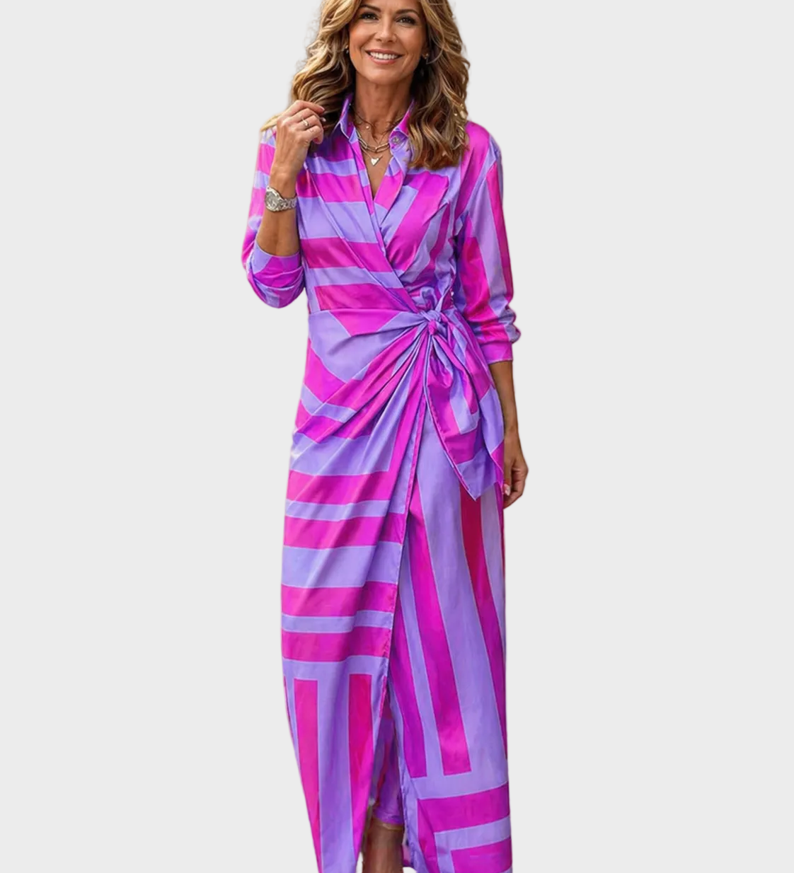 Lola - Maxi Print Dress