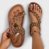 Apollonia - Boho Sandals with Toe Post