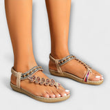 Apollonia - Boho Sandals with Toe Post