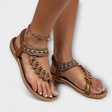 Apollonia - Boho Sandals with Toe Post
