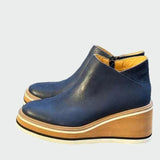 Kiara - Inka's Faux Leather Ankle Boots