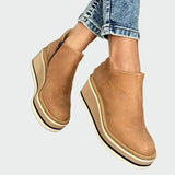 Kiara - Inka's Faux Leather Ankle Boots