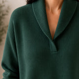 Soft V-Neck Jumper for Women