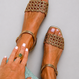 Aurora | Golden Sandals Summer Magic