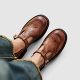 Irmgard - Classic Strap Oxfords