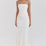 Wiktoria – Dress with Embroidery