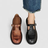 Irmgard - Classic Strap Oxfords