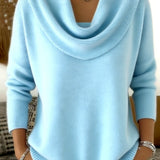 Cowl Neck Jumper for Women