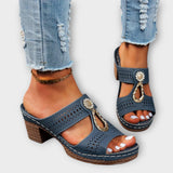 Margarete - Stylish Black Sandals