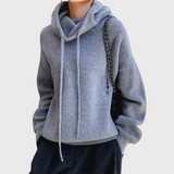 Brenda | High Neck Sweater with Cord