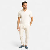 Reuben - Mixed Pique Texture Jumper