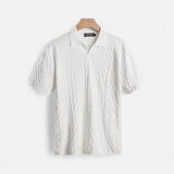 Reuben - Mixed Pique Texture Jumper