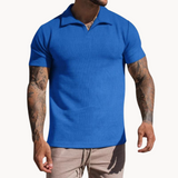 Jordan - Dyed-Fiber Johnny Collar Polo