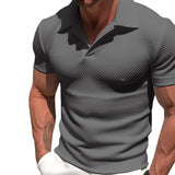 Darcy - Zip Polyester Blend Polo