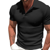 Darcy - Zip Polyester Blend Polo