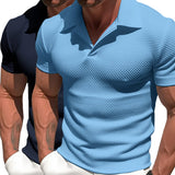 Darcy - Zip Polyester Blend Polo