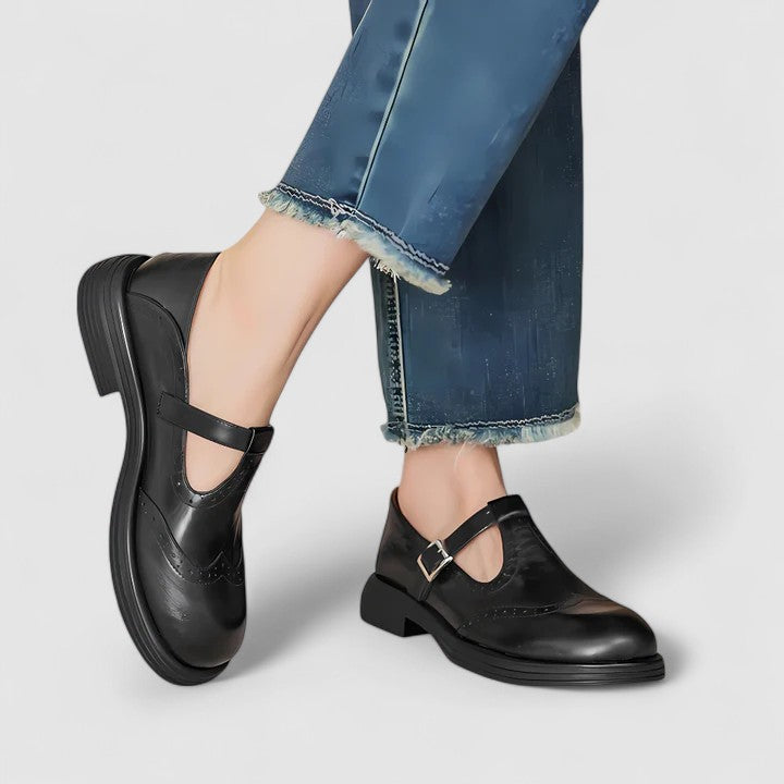 Irmgard - Classic Strap Oxfords