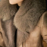 Petra - Luxury Faux Shearling Coat