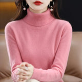 Amara | Cashmere High Neck Jumper
