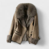 Petra - Luxury Faux Shearling Coat