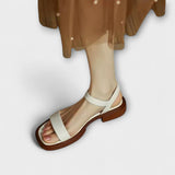 Elsbeth - Simple Leather Sandals