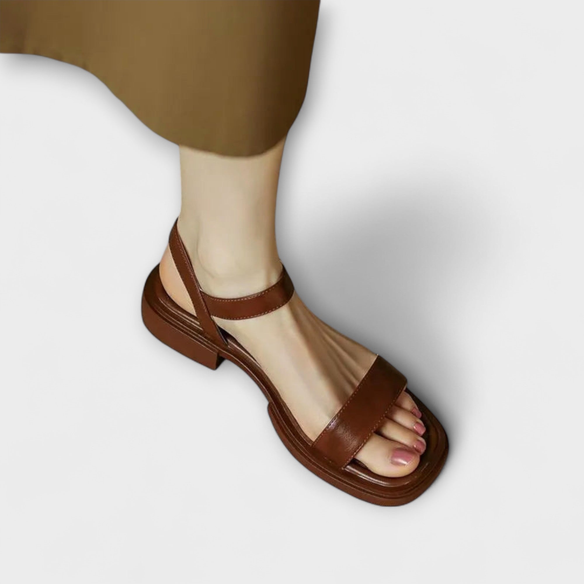 Elsbeth - Simple Leather Sandals