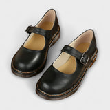 Mechthild - Vintage Strap Shoes