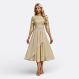 Mariana - Lace Dress with Short Sleeves