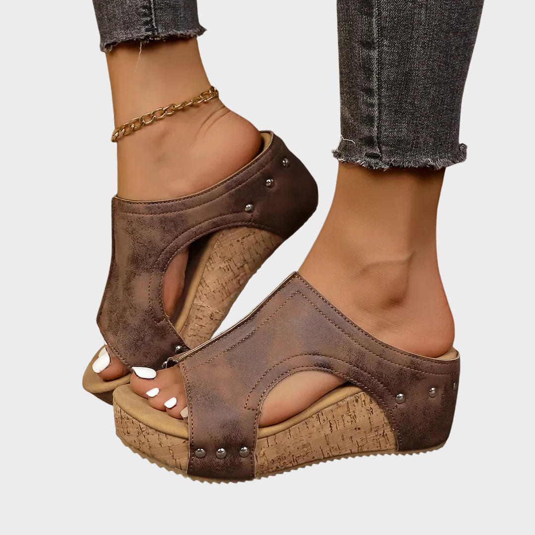 Roswitha – Summer Wedge Sandals