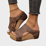 Roswitha – Summer Wedge Sandals