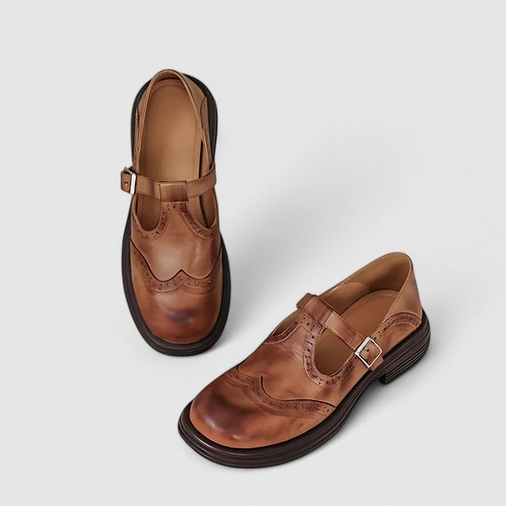 Irmgard - Classic Strap Oxfords